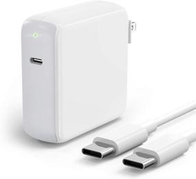 img 4 attached to 💻 High-Powered 87W USB C Charger for MacBook Pro 15/13 inch & MacBook Air 13 inch - Thunderbolt 3 Block, 6.6ft 5A Cable Included