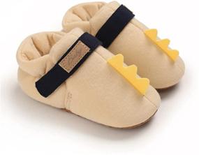 img 1 attached to 👶 ENERCAKE Non-Slip Booties for Newborn Boys | Grippers Slippers | Infant Shoes