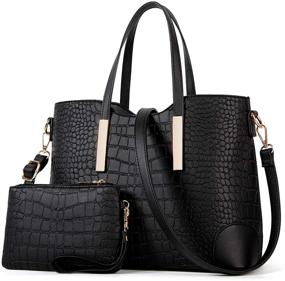 img 4 attached to 👜 Stylish TcIFE Handbags: Satchels, Shoulder Bags, Wallets, and Totes for Women