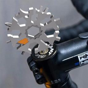 img 1 attached to Snowflake MultiTool Stainless Snowflakes Screwdriver Outdoor Recreation