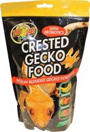 🍉 zoo med crested gecko food - watermelon flavor - 1 lb, black logo