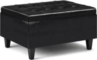 simplihome harrison coffee storage ottoman furniture for accent furniture logo