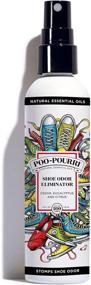 img 4 attached to 👟 Poo-Pourri Спрей для устранения запаха обуви 4 унции белый для эффективного облегчения запаха обуви (SP-004-BUL-AMZ)