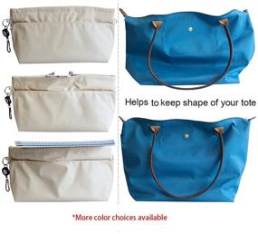 img 2 attached to Dahlia Handbag Accessories Organizer for Women - Convenient Women's Purse Accessories