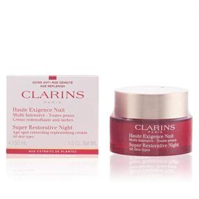 img 1 attached to 🌙 Clarins Super Restorative Night Cream - All Skin Types Unisex - 1.6 oz - Effective Skin Rejuvenation