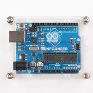 🔍sunfounder r3 прозрачный акриловый корпус для arduino r3 - повышение видимости и совместимости логотип