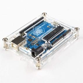 img 3 attached to 🔍SunFounder R3 Прозрачный акриловый корпус для Arduino R3 - Повышение видимости и совместимости