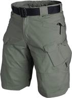 waterproof tactical shorts for men by autiwitua - outdoor cargo shorts, lightweight & quick-dry, breathable for hiking, fishing, and outdoor activities логотип