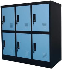 img 4 attached to 🌈 Colorful Metal Kids Locker: A Stylish Solution for Girls' Bedroom and Playroom Storage