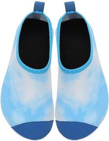 img 4 attached to 👧 IceUnicorn Toddler Water Shoes Pool (Girls' Dolphin Water Shoes and Athletic Footwear)