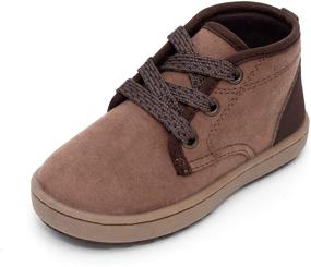 img 4 attached to Simple Joys Carters Chukka Toddler Boys' Shoes