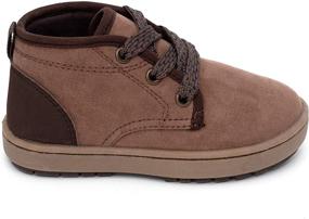 img 3 attached to Simple Joys Carters Chukka Toddler Boys' Shoes