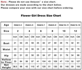 img 1 attached to 👗 Exquisite PLwedding Dresses Communion Princess Wedding Girls' Clothing: Shop Now for Gorgeous Ensembles!