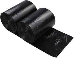 img 4 attached to 🗑️ 250 Count Nicesh 7 Gallon Black Kitchen Garbage Bags for Better Waste Management