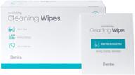 🧼 wet wipes kit (50 packs) - individually wrapped cleaning wipes for eyeglasses, cameras, phone screens, mirrors and more logo