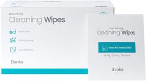 img 4 attached to 🧼 Wet Wipes Kit (50 Packs) - Individually Wrapped Cleaning Wipes for Eyeglasses, Cameras, Phone Screens, Mirrors and More