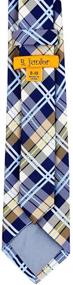 img 1 attached to 🏻 Retreez Classic Tartan Plaid Checkered Woven Microfiber Boy's Tie - 8-10 years