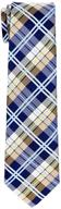 🏻 retreez classic tartan plaid checkered woven microfiber boy's tie - 8-10 years logo