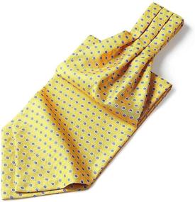 img 4 attached to 👔 Discover SetSense Plaid Jacquard Woven Cravat: Premium Men's Accessories for Ties, Cummerbunds & Pocket Squares