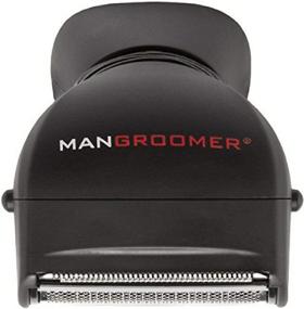 img 4 attached to 🪒 MANGROOMER Back Hair Shaver Replacement Attachment Head: Enhanced Shock Absorber Neck and Ultra-Smooth Shaving Foil