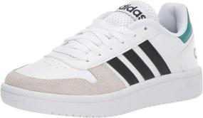 img 1 attached to 👟 Active White Adidas Hoops Sneaker for Men - Athletic Footwear