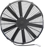 🌀 spal 30100400 16" straight blade low profile fan: efficient cooling for limited spaces logo