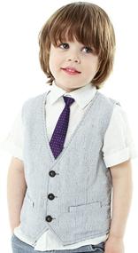 img 3 attached to Enhance Your Style with Kilofly Pre Tied Adjustable Zipper Necktie - Perfect Boys' Accessory in Neckties