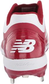 img 2 attached to Men's Athletic Shoes: New Balance 4040V5 Metal Baseball Footwear