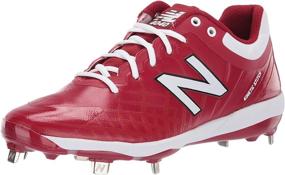 img 4 attached to Men's Athletic Shoes: New Balance 4040V5 Metal Baseball Footwear