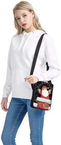 img 1 attached to Персонализированная сумка через плечо Bigcardesigns: индивидуальный дизайн для женщин, девочек, мальчиков - небольшая плечевая сумка, поясная сумка для повседневного стиля.