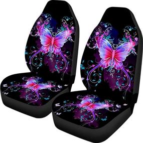 img 4 attached to ZFRXIGN Butterfly Interior Universal Accessories