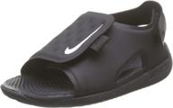 👟 nike little sunray adjust sandal: stylish and adjustable footwear for kids логотип