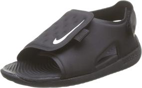 img 4 attached to 👟 Nike Little Sunray Adjust Sandal: Stylish and Adjustable Footwear for Kids