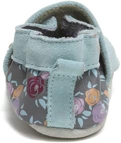 img 1 attached to Soft Soles Slip-Resistant Crib Shoes Slippers for Baby Girls and Unisex Infants, 0-24 Months by Robeez