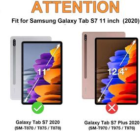 img 3 attached to 2-х шт. Защитное стекло Zenosy 9H для экрана Samsung Galaxy Tab S7 11 дюймов 2020 года (модель SM-T870N) - Простая установка, высокое разрешение, устойчивое к царапинам, без пузырей - Совместимо с S Pen.