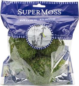 img 2 attached to 🌿 SuperMoss (21806) Moss Balls, Vibrant Green, 2.5&#34; (3 pack)