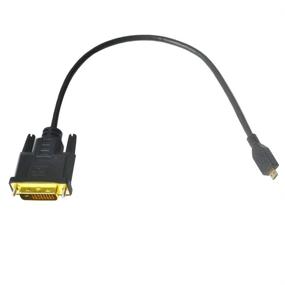 img 1 attached to 🔌 SeaDream 20CM Micro HDMI to DVI Converter Cable - 8 inch, Black