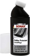 🔘 sonax rubber protectant gummipfleger - 3.38 жидк. унц. логотип