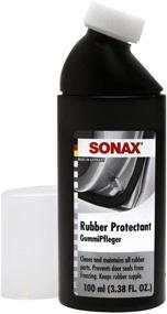 img 4 attached to 🔘 Sonax Rubber Protectant GummiPfleger - 3.38 fl. oz.