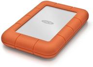 📦 lacie rugged mini 2tb external hard drive | portable hdd - usb 3.0/2.0 compatible, drop-shock, dust, and rain resistant shuttle drive | for mac and pc | lac9000298 logo