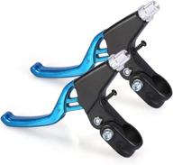 🚲 high-quality 1 pair bicycle brake levers for mountain and road bikes - v-brake handlebar brakes logo