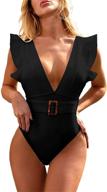 avanova swimsuit strappy swimwear bathing women's clothing in swimsuits & cover ups logo