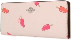 img 3 attached to Coach Wallet Popsicle Print Chalk