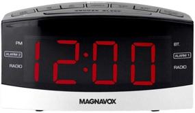 img 1 attached to ⏰ MAGNAVOX MR41806BT Digital Clock Radio with Dual Alarms