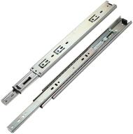 🗄️ 20 inch full extension drawer slides - shuhang ball bearing runners rails, side mounted, 100 lb load capacity, 1 pair logo