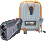 🏌️ bushnell golf tour v5 patriot pack: enhanced accuracy & versatility in sleek black design logo