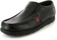kickers fragma slip shoes black: enhanced comfort and style for every occasion logo