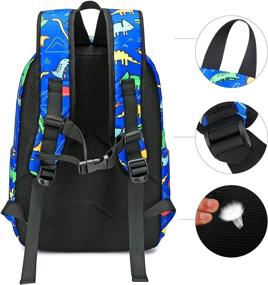 img 2 attached to 🦖 Dinosaur Backpacks for Kids | CAMTOP Back to School Bag for Preschool and Kindergarten