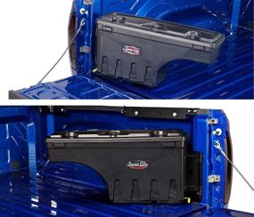 img 4 attached to UnderCover SwingCase Truck Bed Storage Box | SC100P | Compatible with 2007-2021 Chevy/GMC Silverado/Sierra 2500/3500HD Truck Passenger Side | Black
