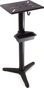 img 4 attached to 💪 Enhance Precision and Safety with the WEN 4288T Cast Iron Bench Grinder Pedestal Stand with Water Pot